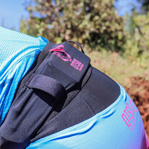 Running belt - Black & Pink
