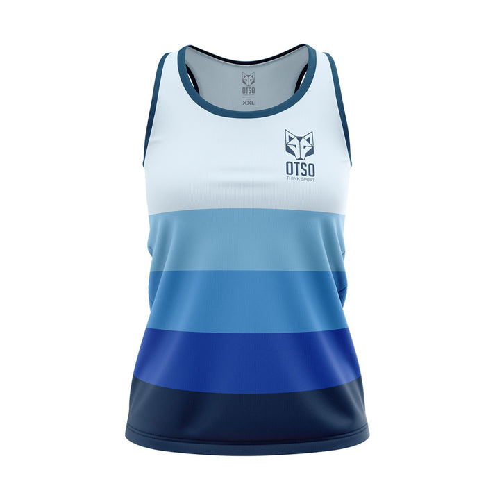 Playera sin mangas mujer - Blue