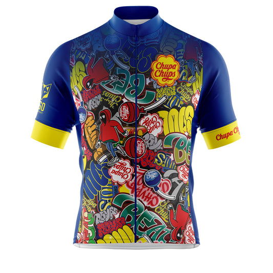 Maillot de ciclismo manga corta hombre - Chupa Chups Graffiti