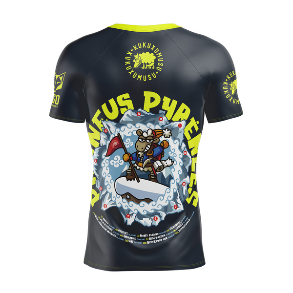 Playera manga corta hombre - Kukuxumusu Pirineus