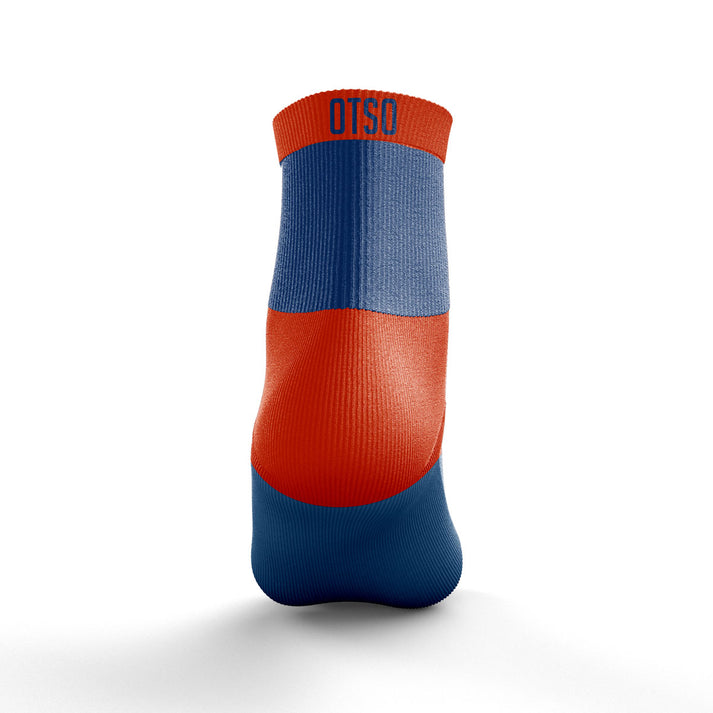 Calcetines Multisport Low Cut - Navy Blue & Orange