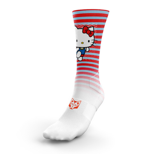 Calcetines Sublimados - Hello Kitty Stripes