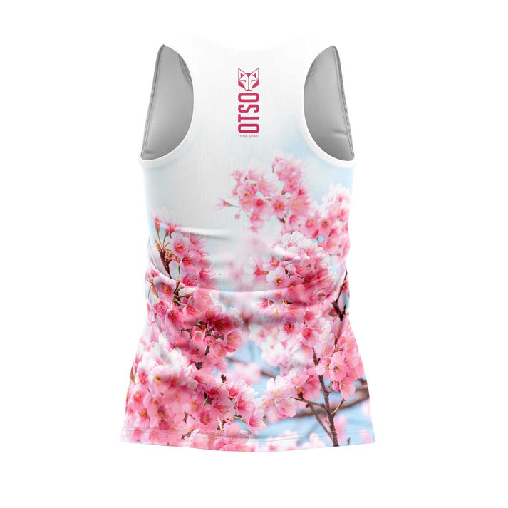 Playera sin mangas mujer - Amond blossom
