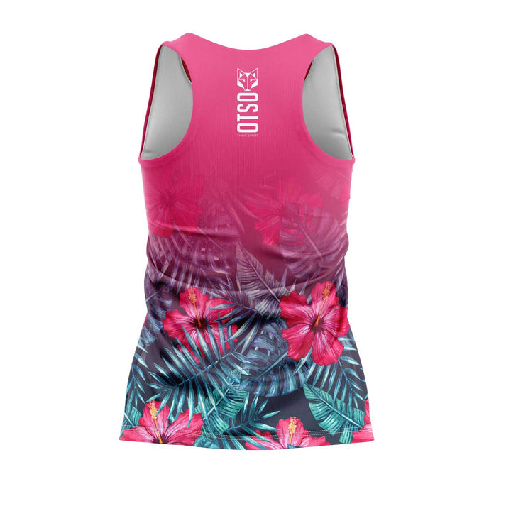 Playera sin mangas mujer - Tropical