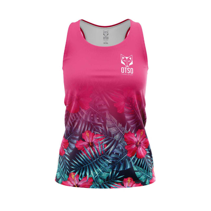 Playera sin mangas mujer - Tropical