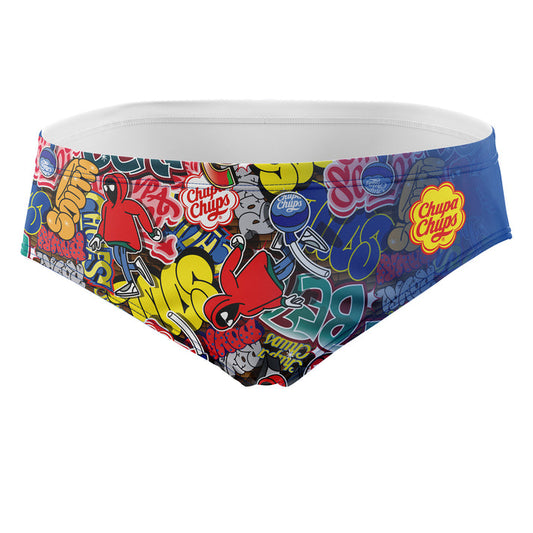 Traje de baño slip hombre - Chupa Chups Graffiti