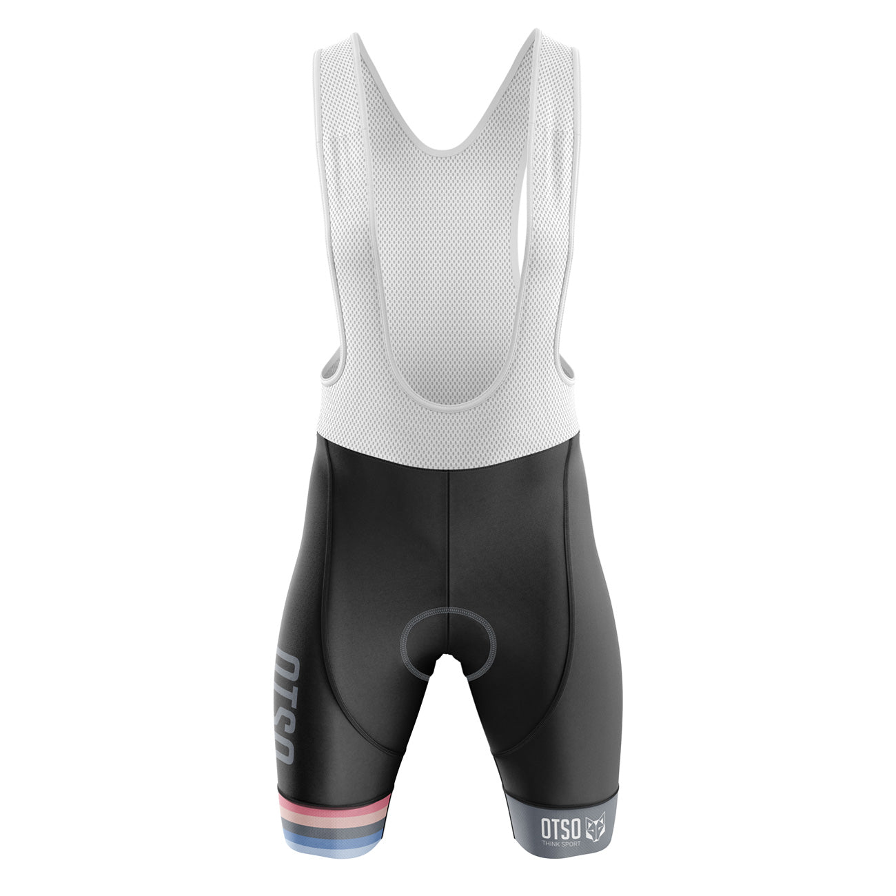 Culotte de ciclismo hombre - Stripes Silver Grey