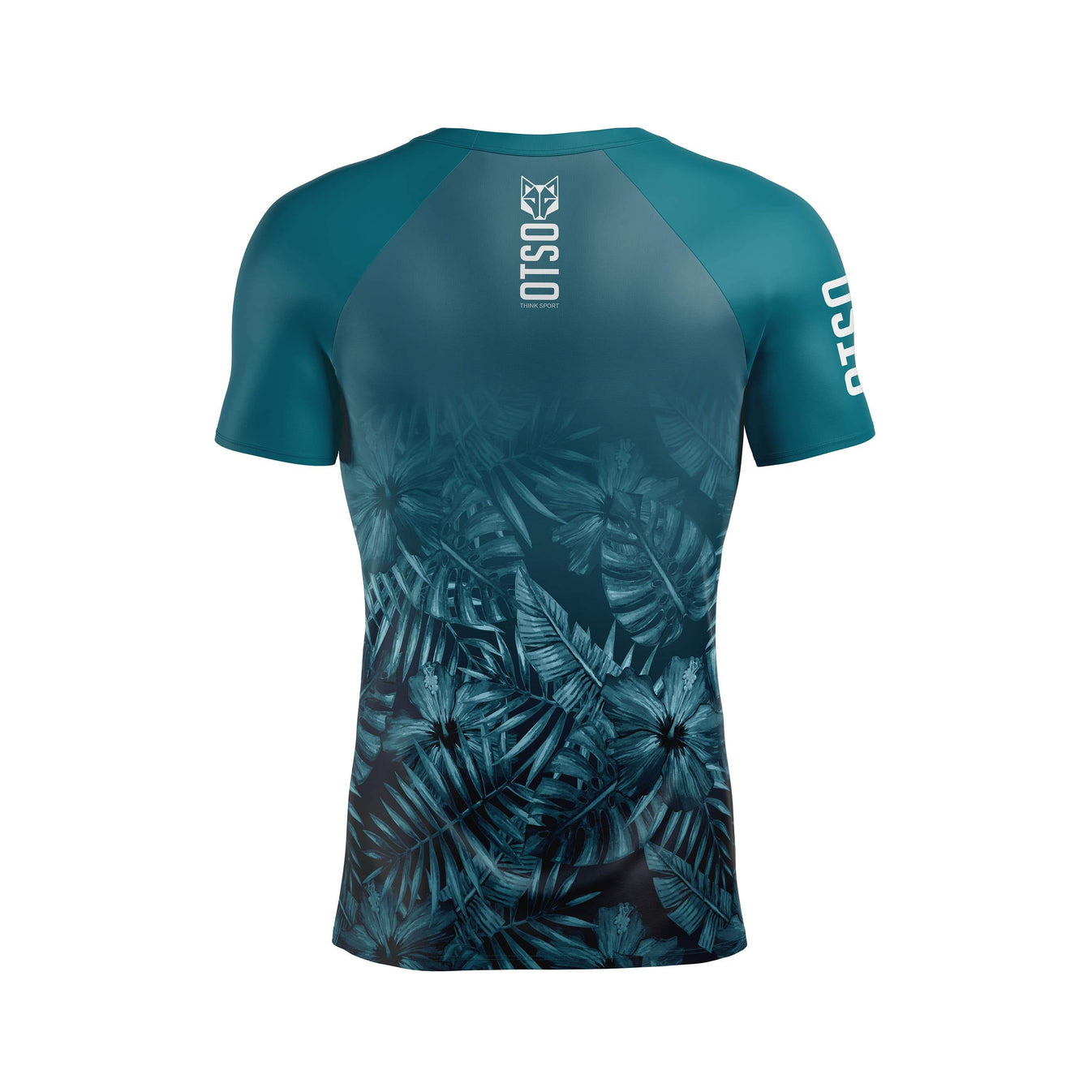 Playera manga corta hombre - Tropical Green