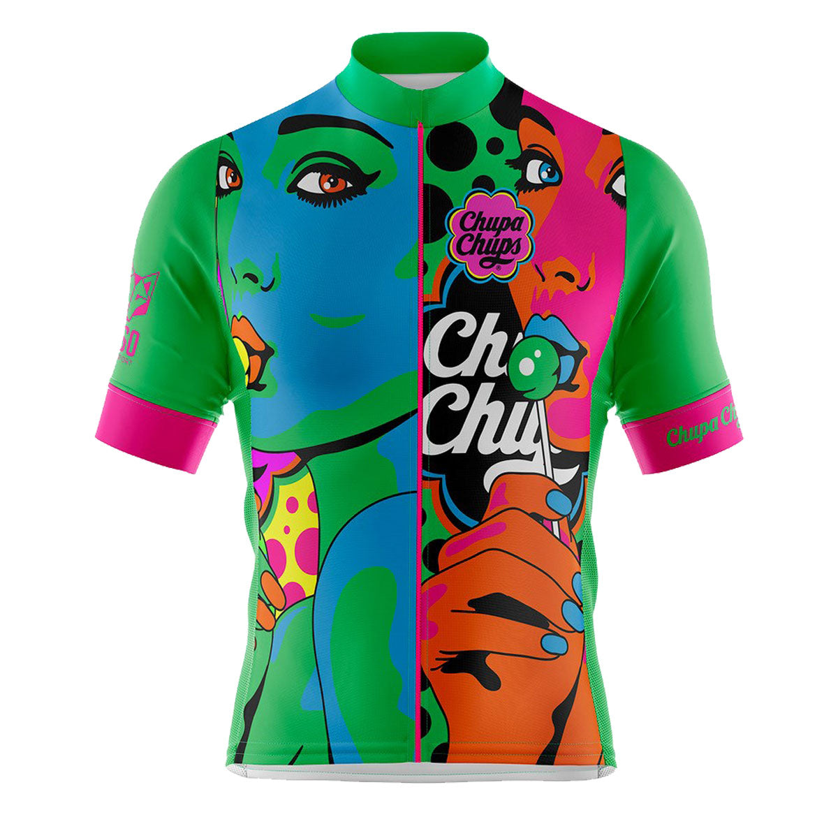 Maillot de ciclismo manga corta hombre - Chupa Chups Warhool