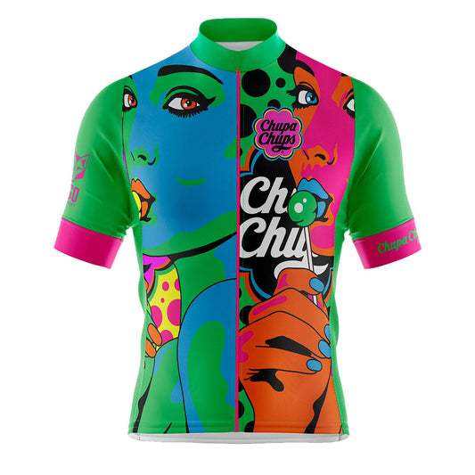 Maillot de ciclismo manga corta hombre - Chupa Chups Warhool