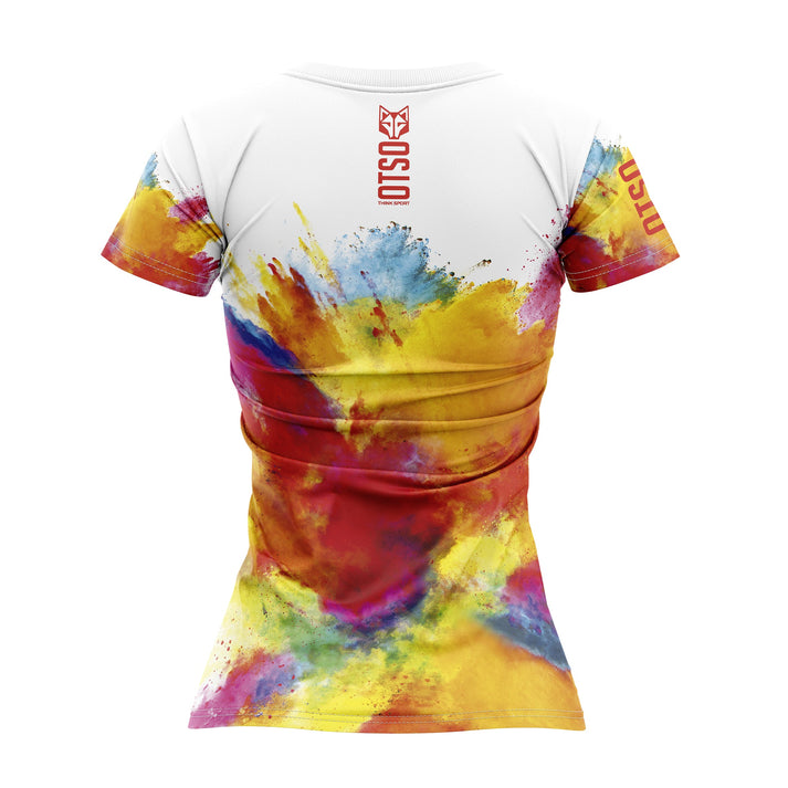 Playera manga corta mujer - Colors