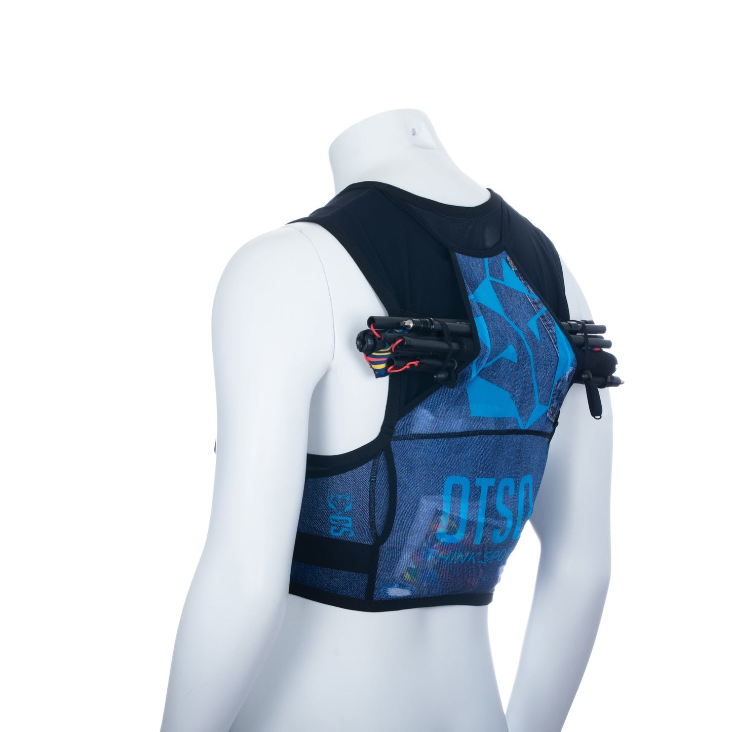 Trail running backpack - Blue Jeans