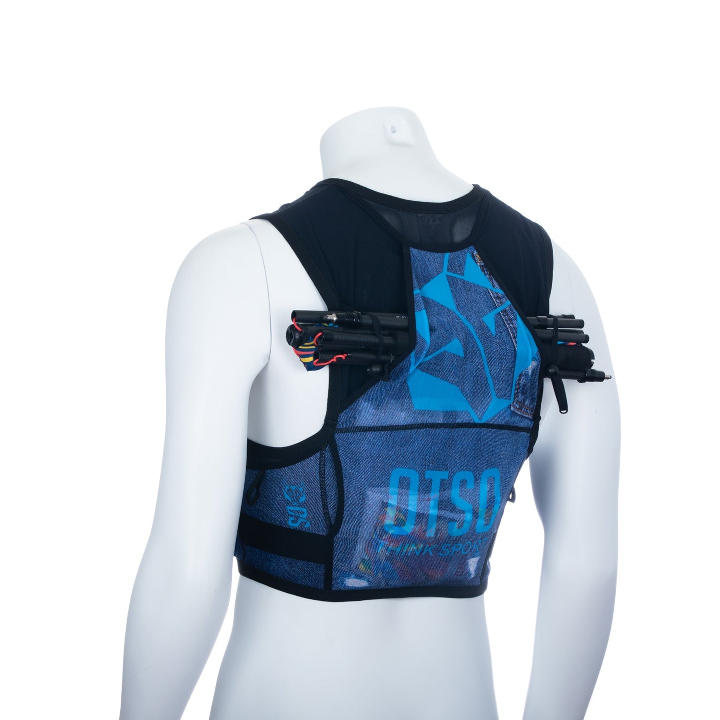 Trail running backpack - Blue Jeans