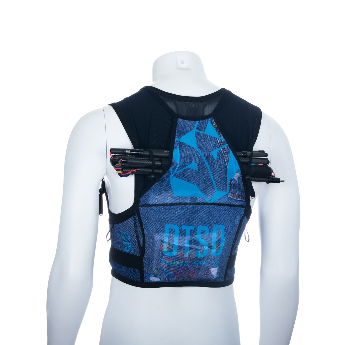 Trail running backpack - Blue Jeans
