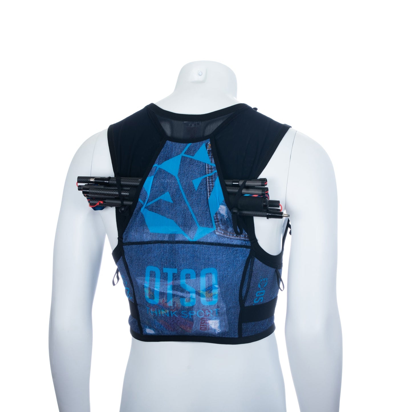 Trail running backpack - Blue Jeans
