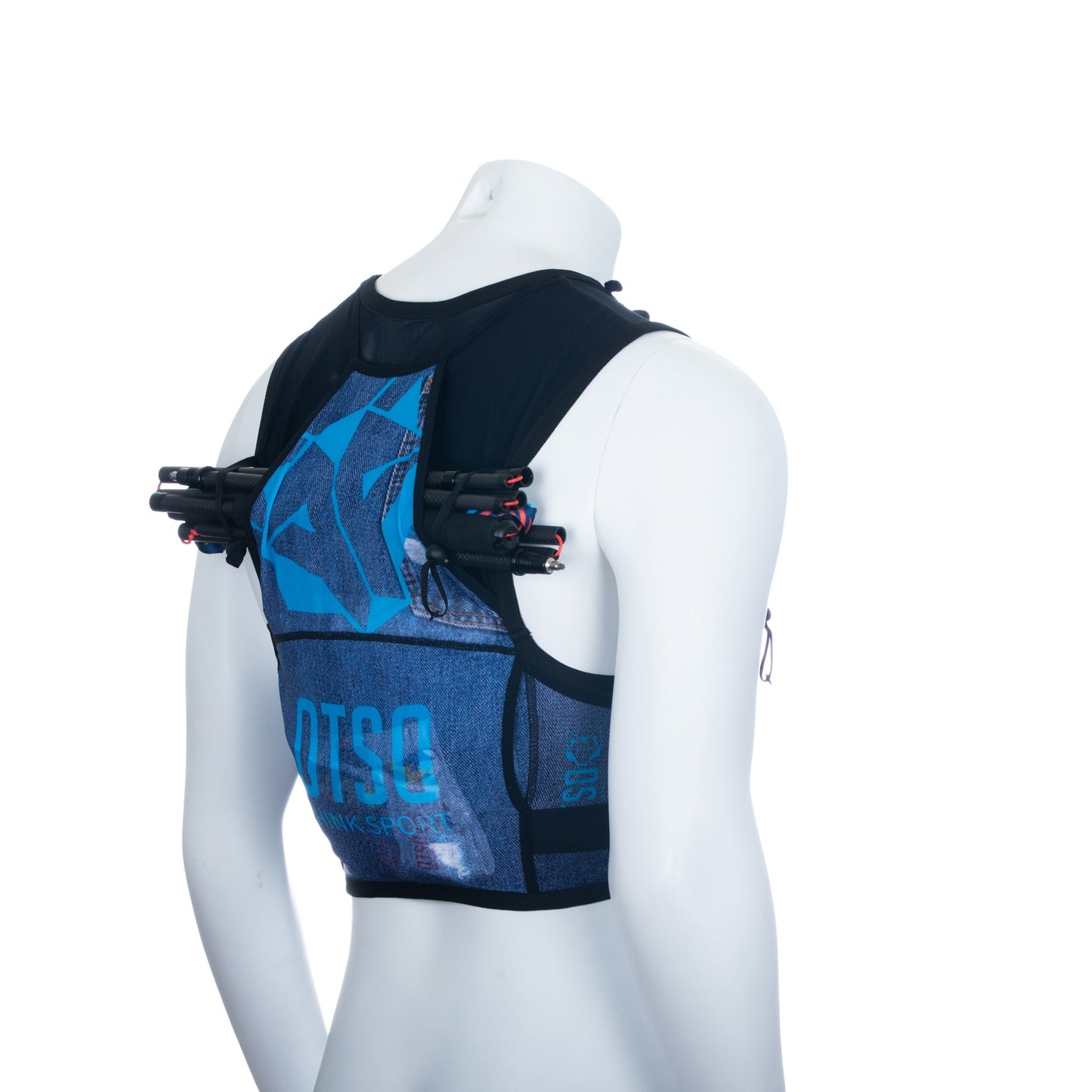 Trail running backpack - Blue Jeans