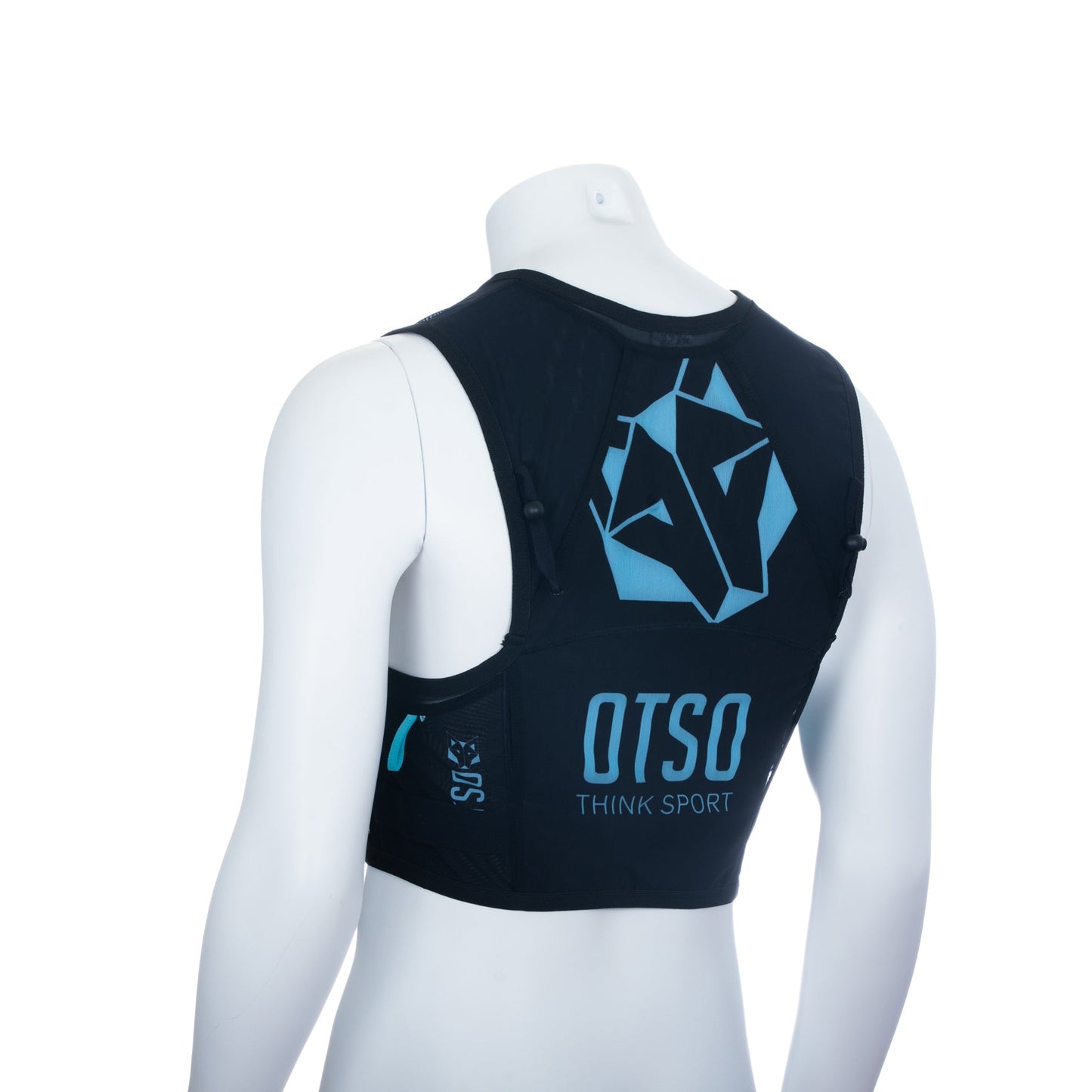 Trail running backpack - Black & Turquoise