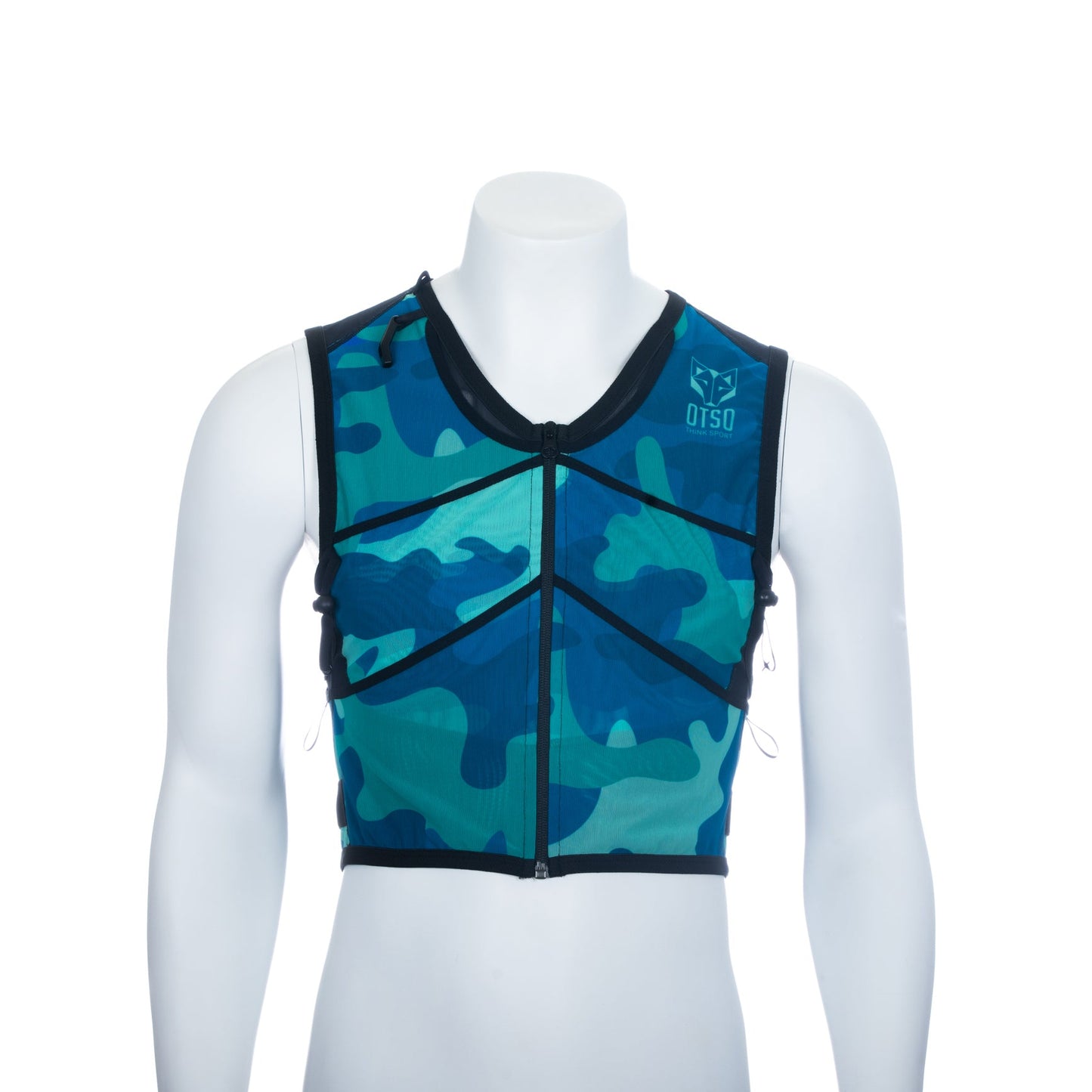 Trail running backpack - Camo blue