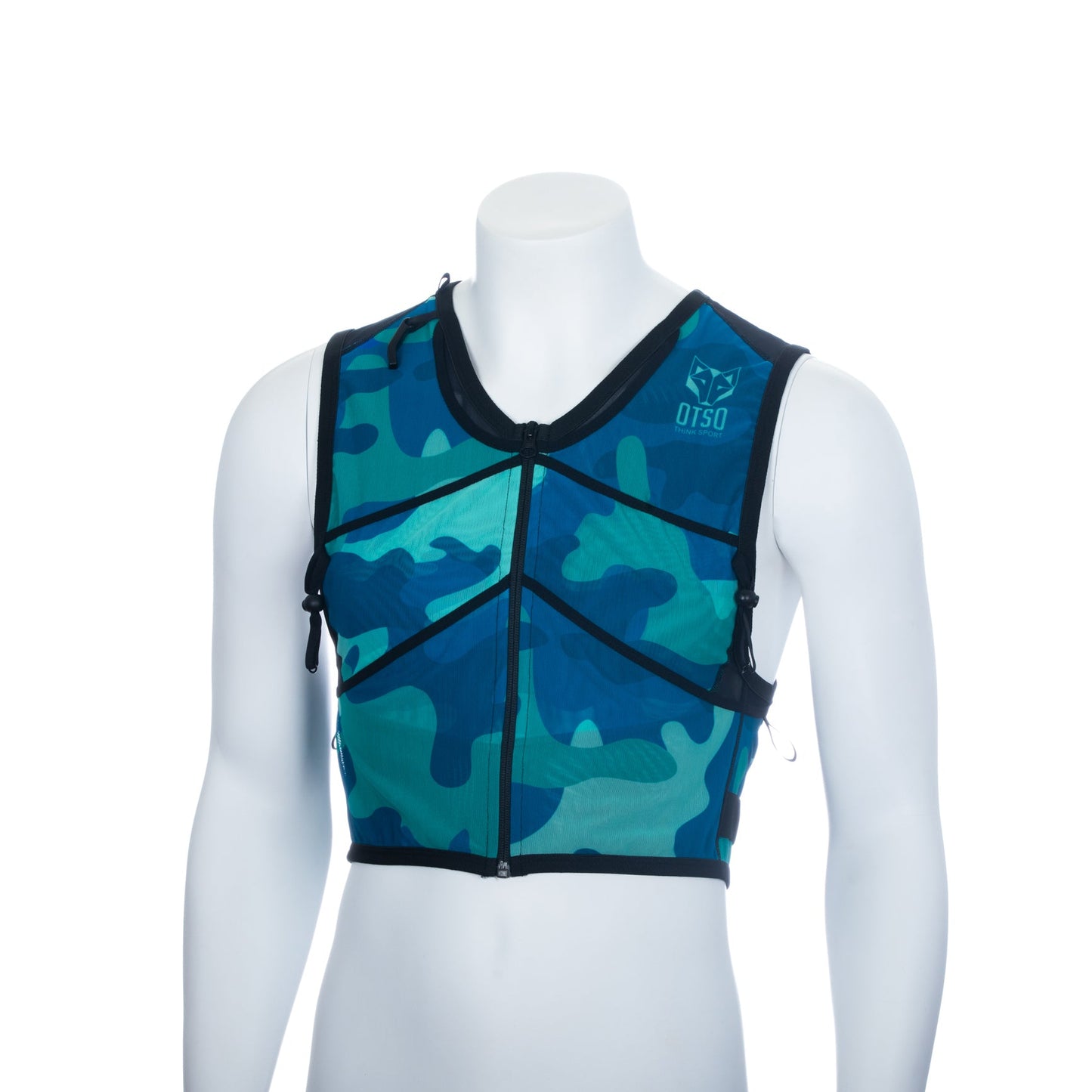 Trail running backpack - Camo blue