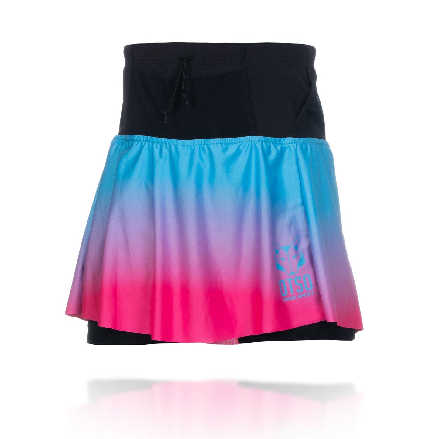 Falda mujer - Light Blue & Fluo Pink