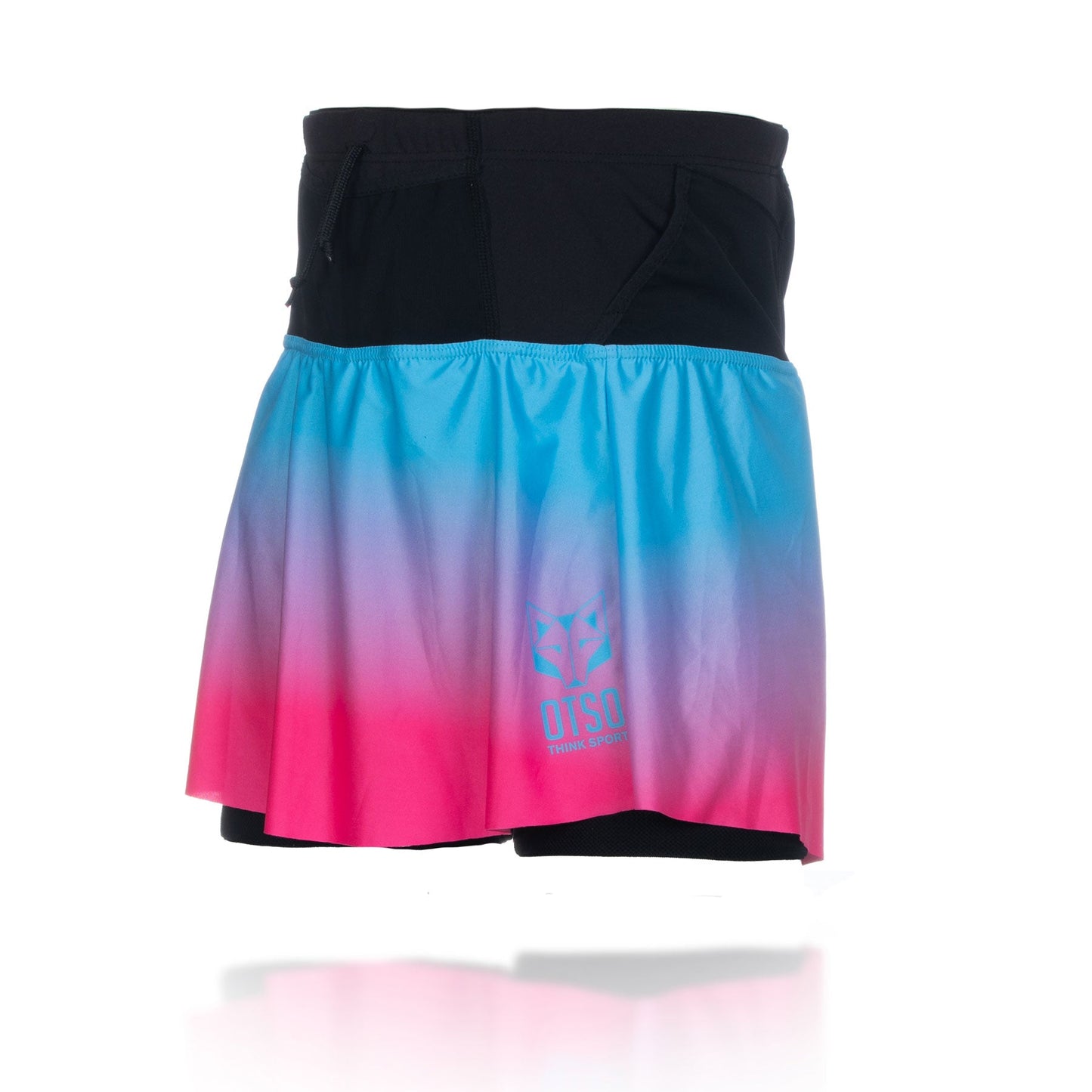 Falda mujer - Light Blue & Fluo Pink