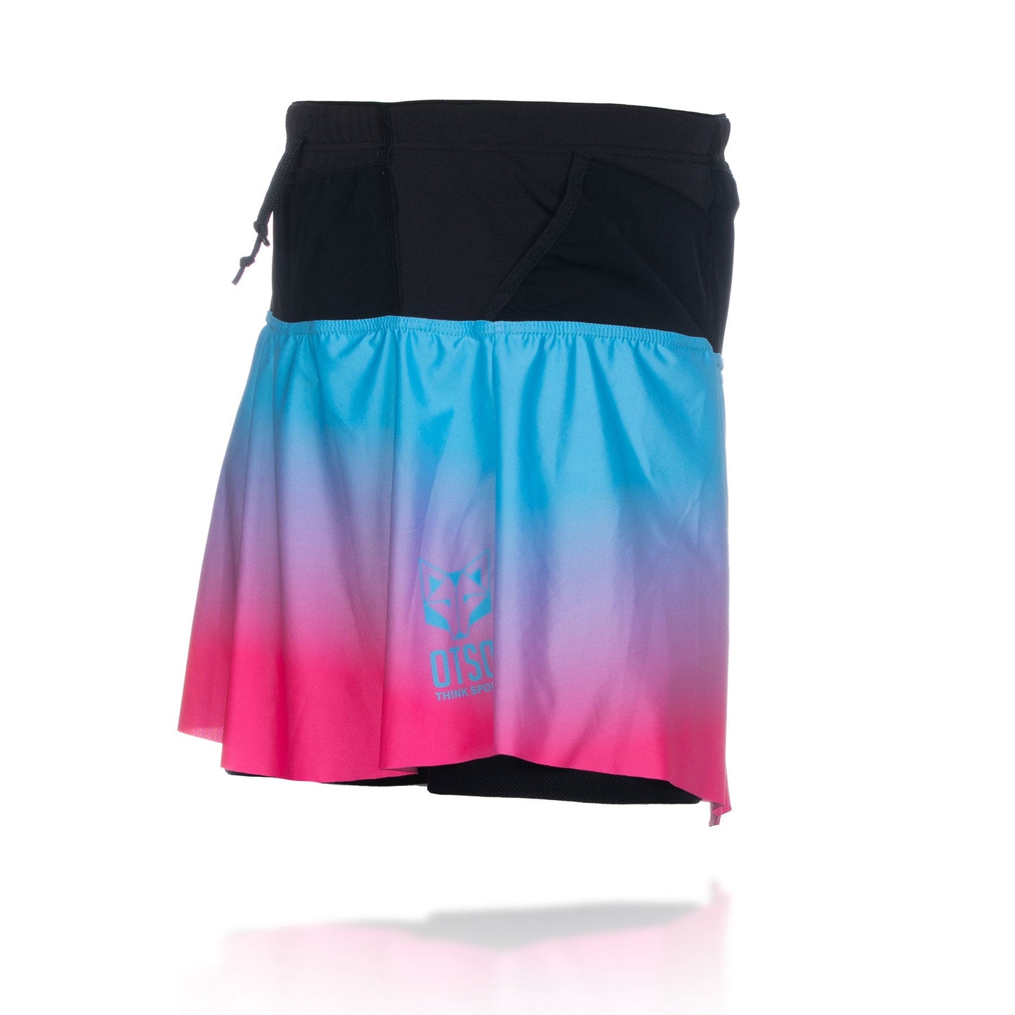 Falda mujer - Light Blue & Fluo Pink