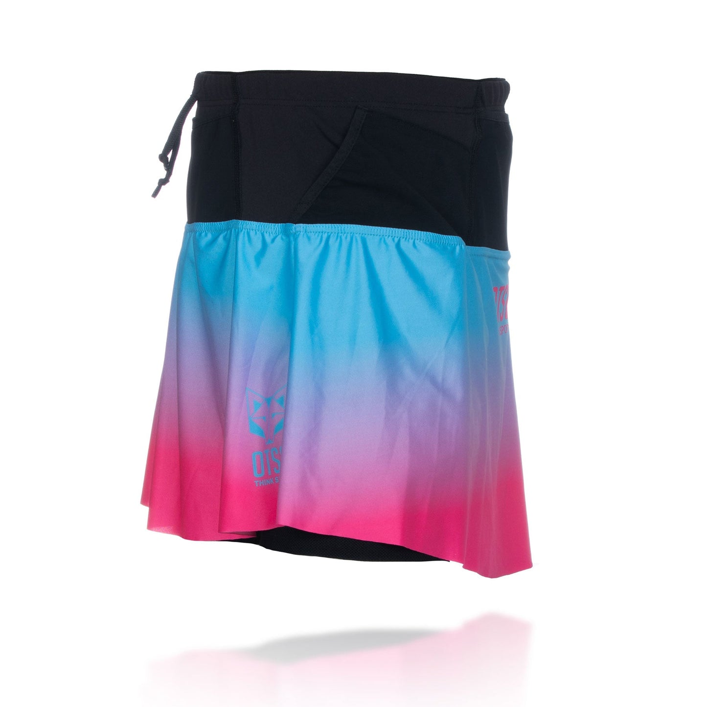 Falda mujer - Light Blue & Fluo Pink