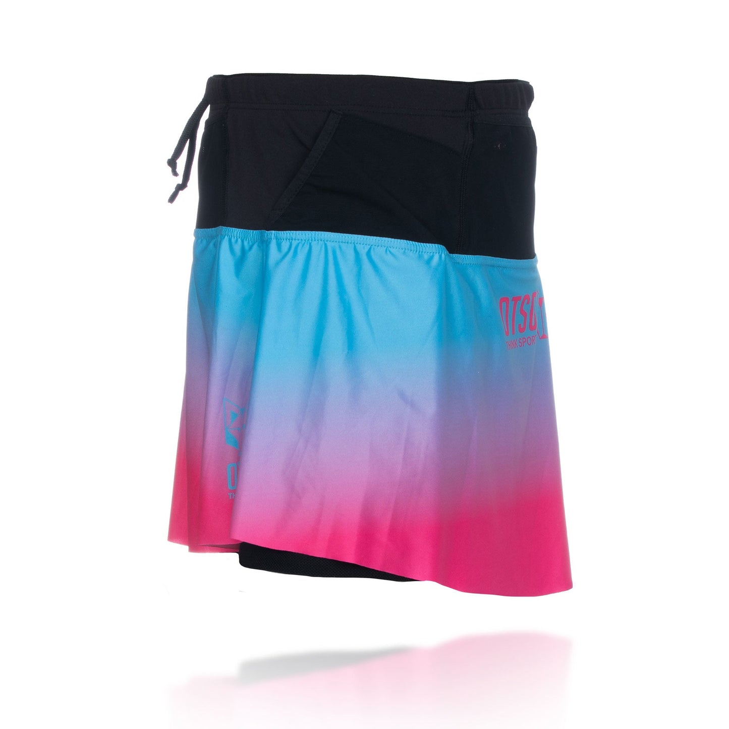 Falda mujer - Light Blue & Fluo Pink
