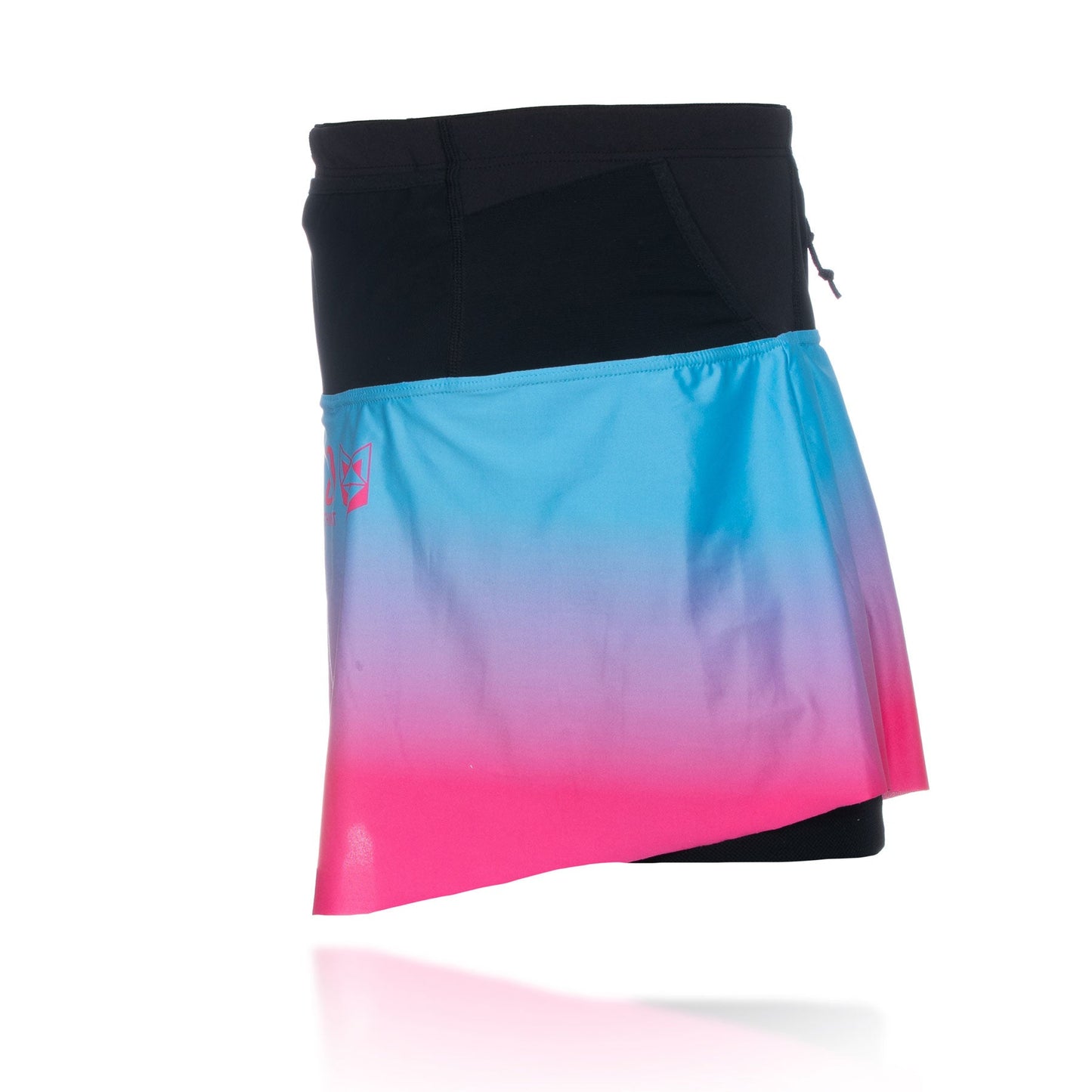 Falda mujer - Light Blue & Fluo Pink