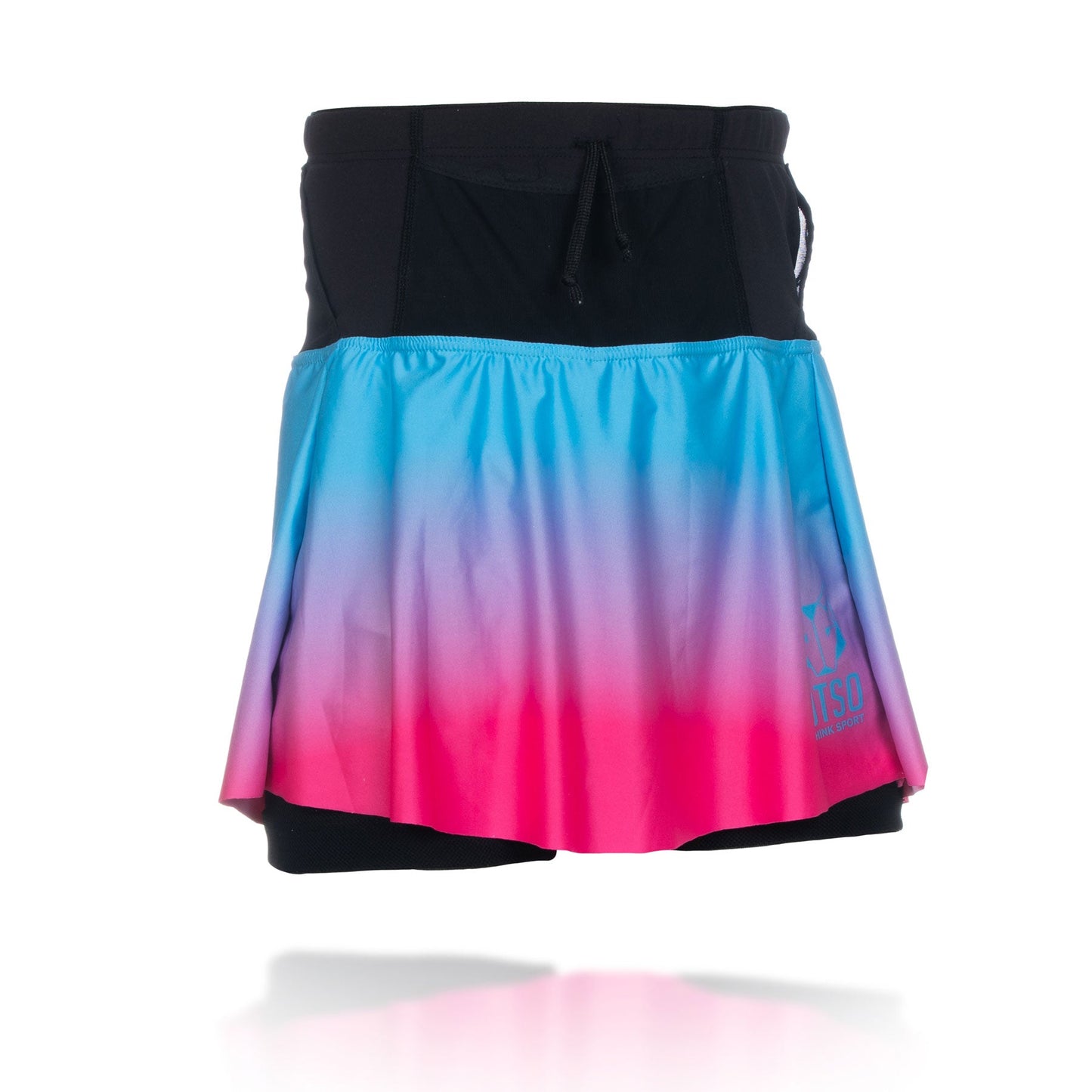 Falda mujer - Light Blue & Fluo Pink