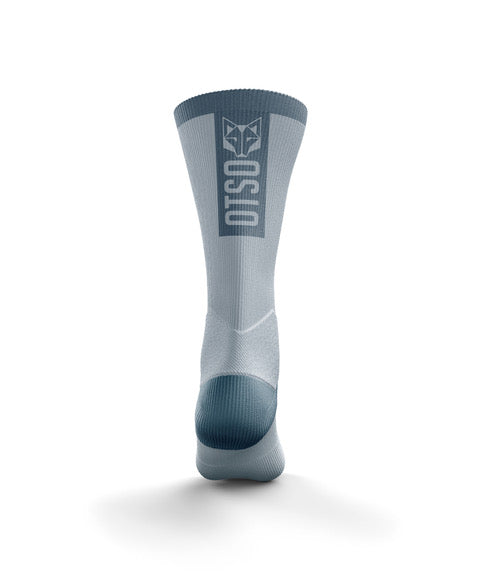 Calcetines de Ciclismo High Cut - Steel Blue & Turquoise