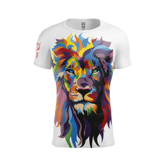 Playera manga corta hombre - Be a Lion