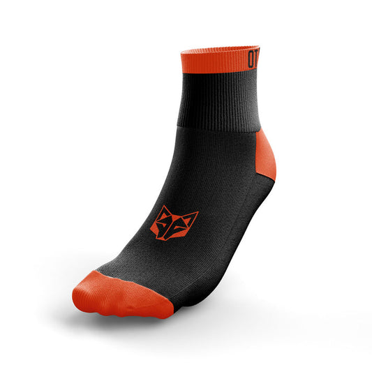 Calcetines Multisport Low Cut - Black & Fluo Orange