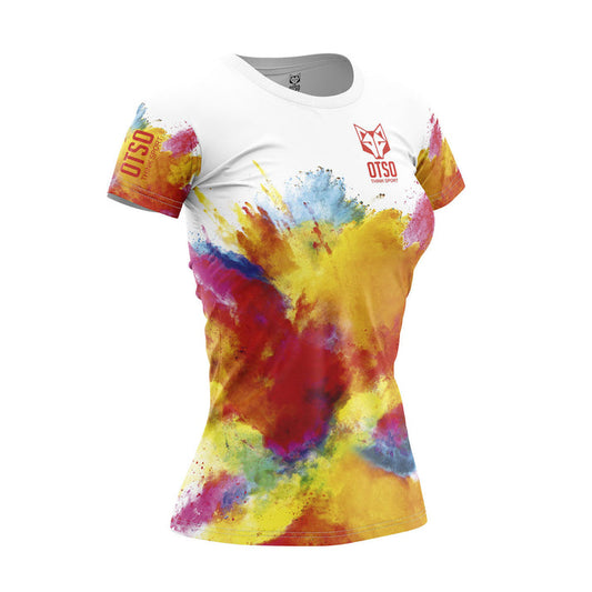 Playera manga corta mujer - Colors