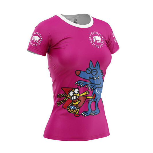 Playera manga corta mujer - Kukuxumusu Fuck You
