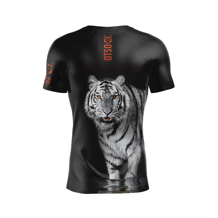 Playera manga corta hombre - Tiger