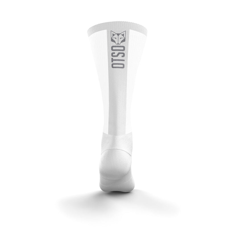 Calcetines UltraLight - Pure White & Silver Grey