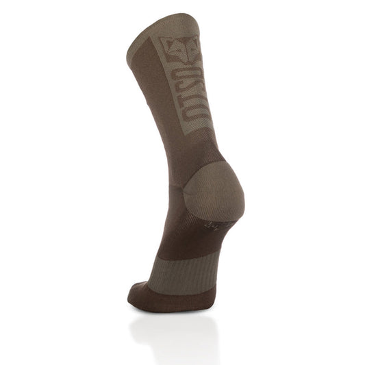 Calcetines de Ciclismo High Cut - Coffee & Gold