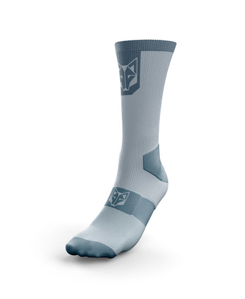 Calcetines de Ciclismo High Cut - Steel Blue & Turquoise